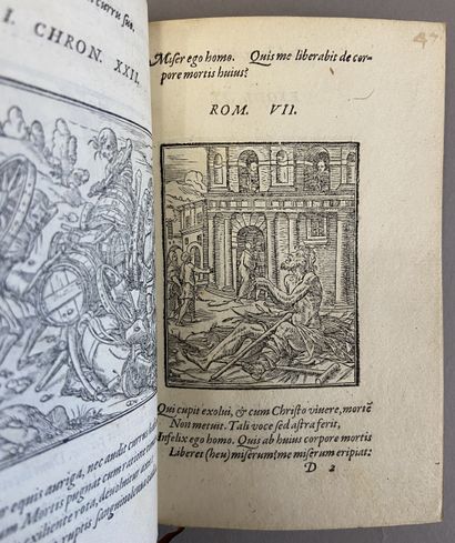 HOLBEIN. Imagines mortis. His accesserunt...