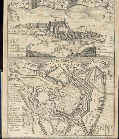 ORANGE. - GASPARIN. History of the city of...