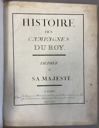 [GOSMOND DE VERNON (Augustin)]. Histoire...