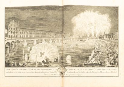 CELEBRATIONS. - Le Sacre de Louis XV, Roy...
