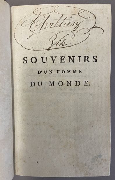 [MAIMIEUX (Joseph, chevalier de). Souvenirs...