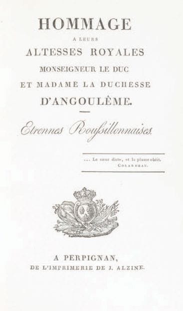 PERPIGNAN. - CARBONNELL (Antoine-Jacques)....