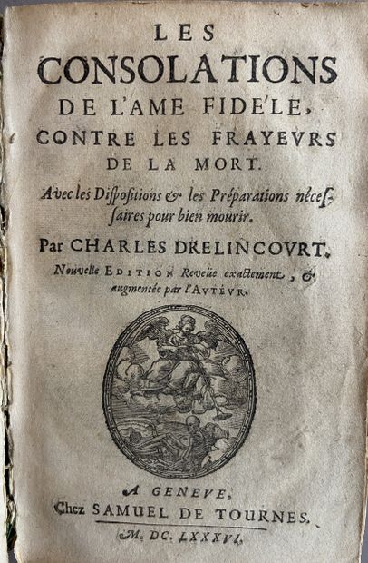 DRELINCOURT (Charles). Les Consolations de...