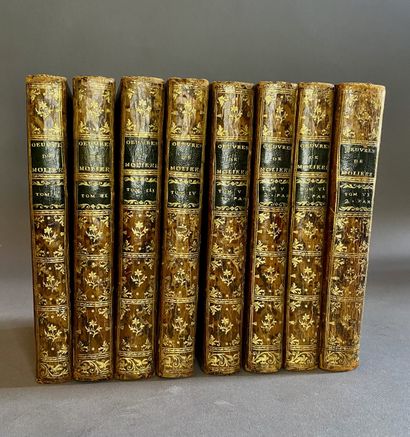 MOLIÈRE. Œuvres. Paris, Compagnie des Libraires...