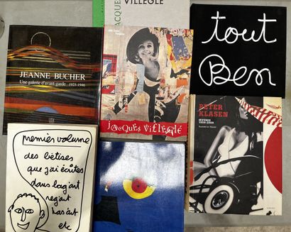 [VILLEGLE Jacques. VAUTIER Ben. MIRO Joan....