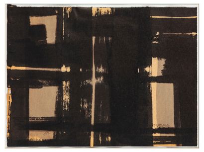Peskin KAPLAN (1908-2000)
Untitled, 1959
Indian...