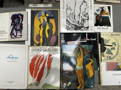[STAEL Nicolas de. GAUGUIN Paul. BRAQUE Georges....
