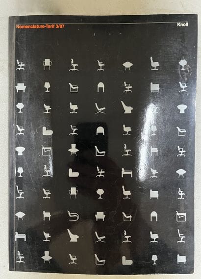 [HOFFMANN Josef. KNOLL. HERMAN MILLER]
Set...
