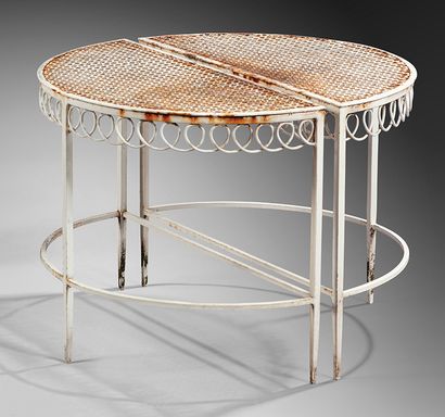Mathieu MATEGOT (1910-2001)
Pair of white...