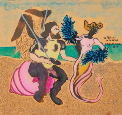 Georges HUGNET (1906-1974)
λ The fisherman...