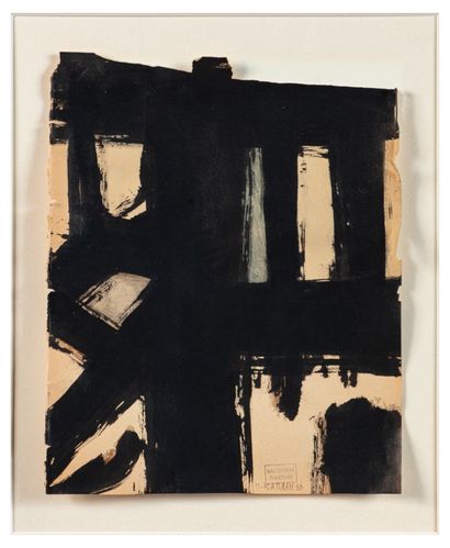 Peskin KAPLAN (1908-2000)
Untitled, 1953
Indian...