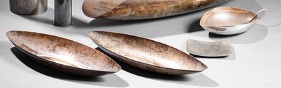GALLIA - CHRISTOFLE
Set of four silver-plated...