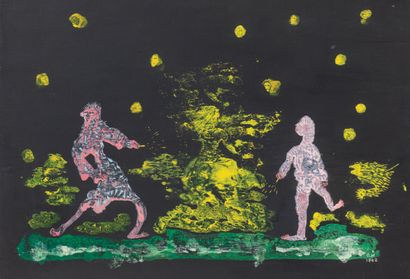 Georges HUGNET (1906-1974)
λ Trois personnages,...