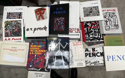 [A.R. PENCK]
Set of 27 works around A.R....