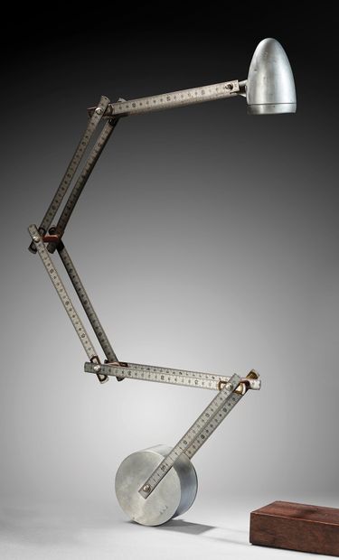 AHA
Metal desk lamp with articulated meter-roll...