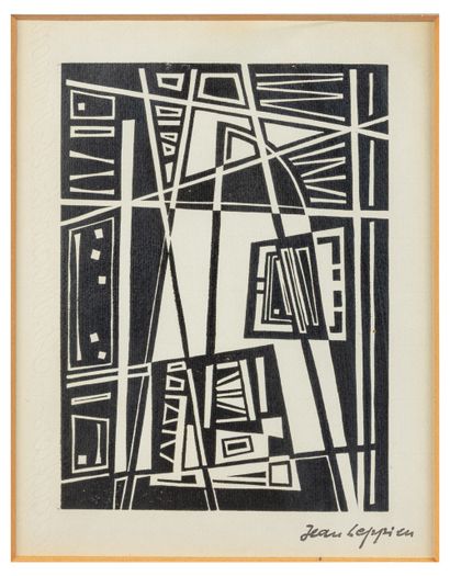 Jean LEPPIEN, after
Abstract compositions
Set...