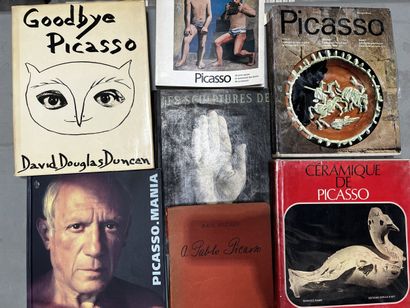 [PICASSO Pablo]
Set of 7 works on Pablo Picasso...