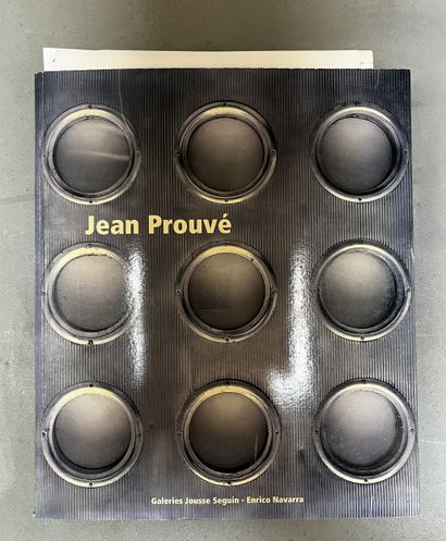 [PROUVÉ Jean]
Set of four books on Jean Prouvé...