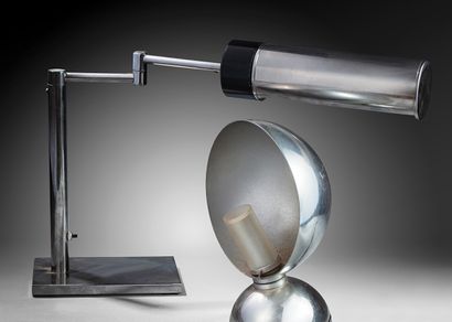 NESSEN LAMPS - USA
Single-light chrome-plated...