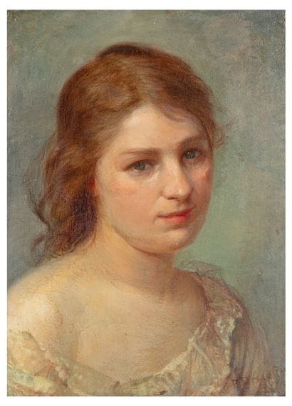 Paul DESCELLES (1851-1915)
Portrait of a...