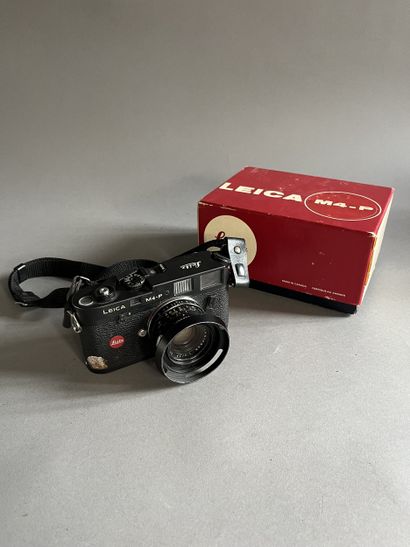 With red Leica M4-P case, black Leitz Leica...