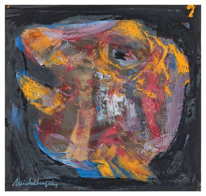 Michel CHAPUIS (1925-2004)
λ Head
Gouache,...