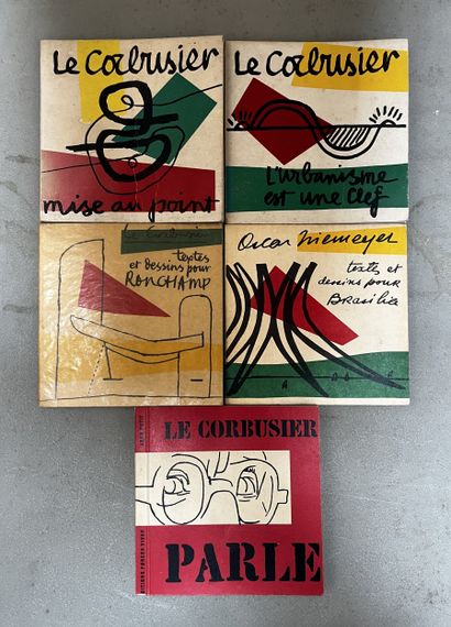 [LE CORBUSIER]
Set of 5 small books on Le...