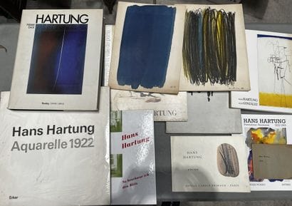 [HARTUNG Hans]
Set of 11 works on Hans Hartung...