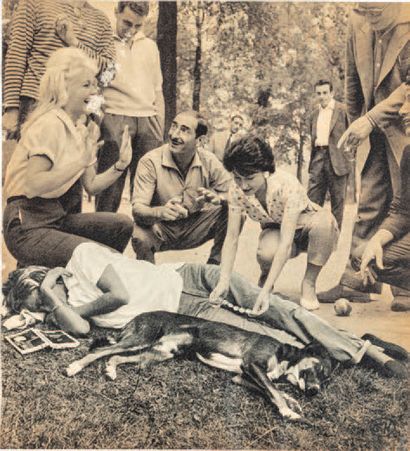 Georges HUGNET (1906-1974)
λ Untitled
Collage,...
