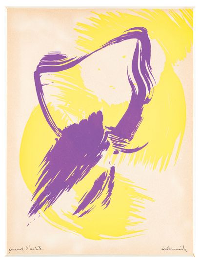 Gérard SCHNEIDER, after
Abstract Composition...