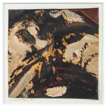Michel CHAPUIS (1925-2004)
λ Composition
Ink...