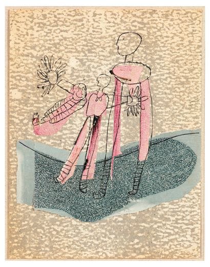 Slavco KOPAC (1913-1995)
λ People and Bird
Pen...