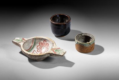 Jean DERVAL (1925-2010)
Ceramic dish with...