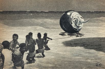 Georges HUGNET (1906-1974)
λ Untitled
Collage...