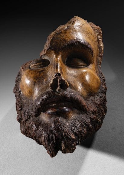 Male face
Sculpture fragment
Terracotta,...