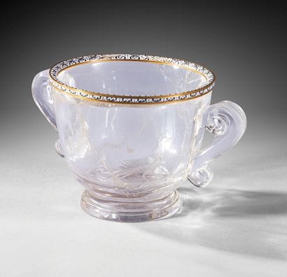 Rock crystal bowl
Late Roman Empire
4th-6th...