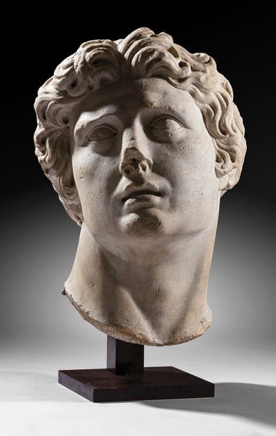 Alexander the Great
Marble head
Italy or...