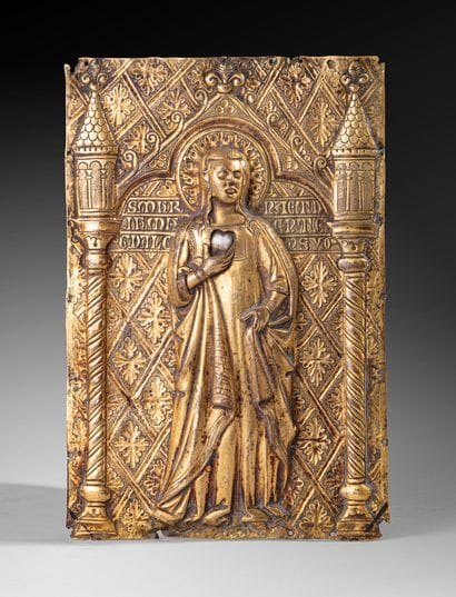 Saint Mary Magdalene
Reliquary plate
Embossed...