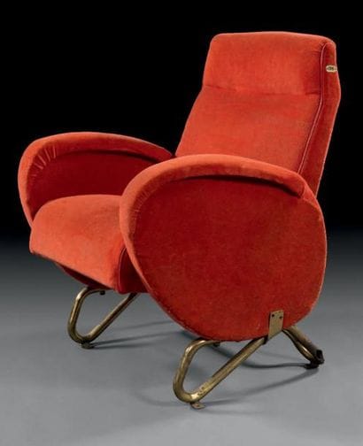 CARLO MOLLINO (1905 -1973)
Fauteuil de cinéma,...