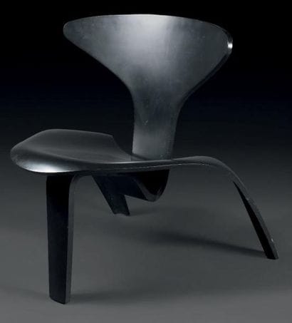 POUL KJAERHOLM (1929 - 1980)
Chaise PKO
En...