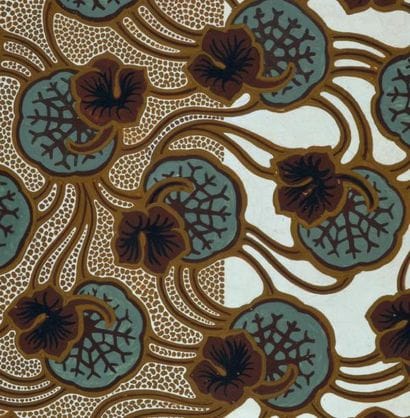 PROJET DE TISSUS, 1915 Gouache, encre de...