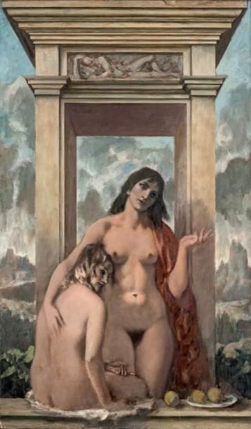 Serge IVANOFF (1893-1983)
Deux femmes sous...
