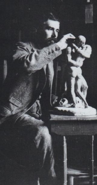 Georges LACOMBE (1868-1916)
Étreinte Bronze...