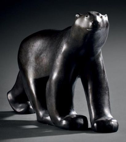 François POMPON (1855-1933)
Ours blanc, 1927...