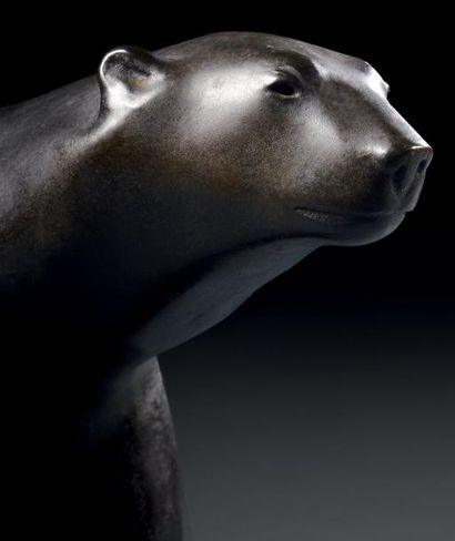 François POMPON (1855-1933)
Ours blanc, 1927...