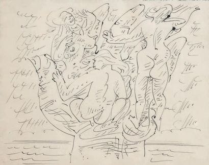André Masson (1896 - 1987)
Composition aux...