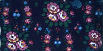 QUATRE PROJETS DE TISSUS, 1887-1892 Gouache...