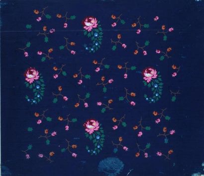 QUATRE PROJETS DE TISSUS, 1887-1892 Gouache...