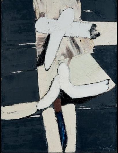 Jan MEYER (1927 - 1995)
Composition abstraite...