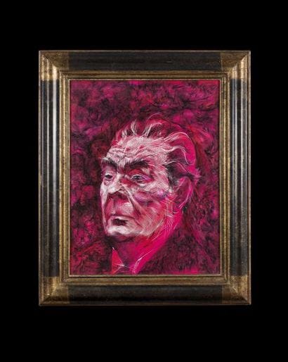 Raymond MORETTI (1931-2005)
Portrait de Brejnev...